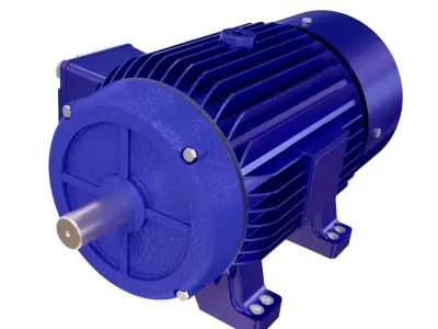 Electric motor 3D model purchase