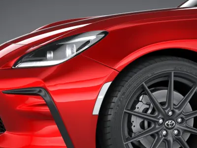 Toyota GR 86 2022 3D model purchase