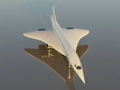Aerospatiale BAC Concorde 3D model
