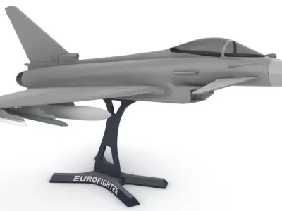  Eurofighter Typhoon 3D print model