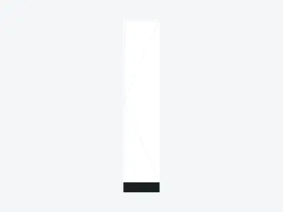 Locker - Laminate - Integral - Classic - 1 Door Low-poly 3D model