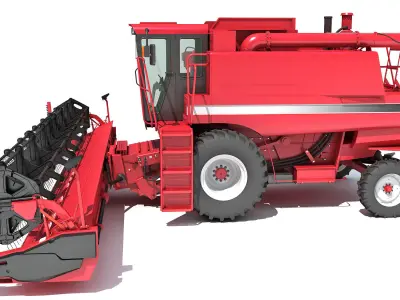 Harvester 3D Models 3D model purchase