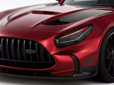  Mercedes AMG GT Black Series  3D model