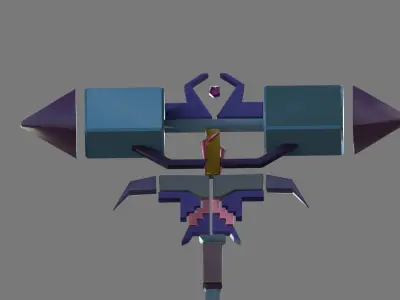 Free Epic Hammer Free low-poly 3D model