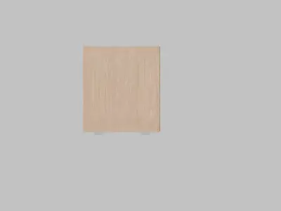 TV Stand Modern Wooden Media Console 3D model
