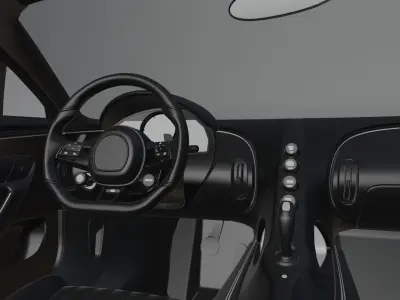 Bugatti Chiron 3D model purchase
