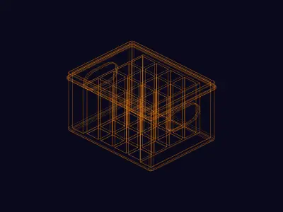 Storage Crate 3D model