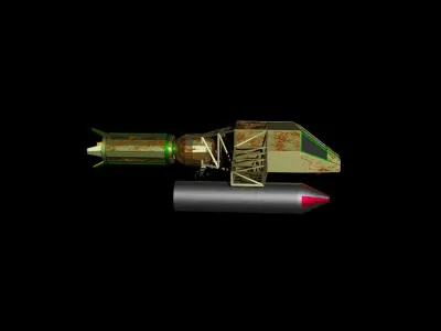 Saar Fighter 3D model