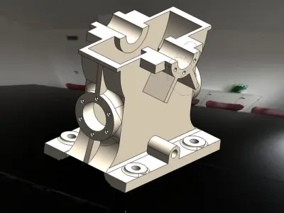Gear case Free 3D model