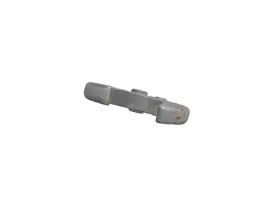 Rusty Industrial Wrench Tool Low-poly 3D model