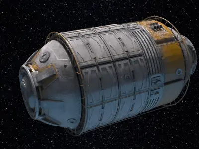 Space Module 007 3D model