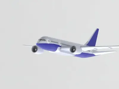 Boeing 787 Dreamliner 3D model