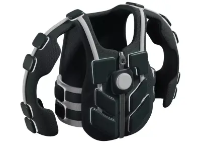 3D Tactical Vest Model 3D model