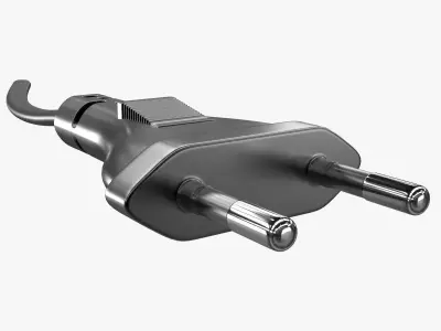 Two Pin plug 3D model