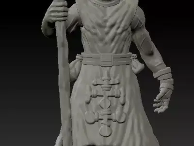 black order Free 3D model
