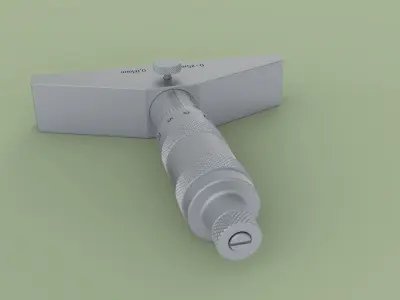 Depth micrometer 3D model