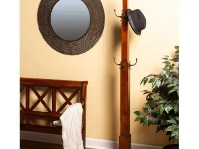 Webster Costumer Coat Rack - 2 Colour 3D model