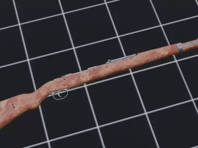 Kar98 Rifle 3D model