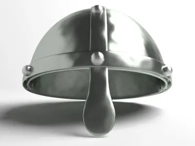 Medieval Helmet - Cervelliere 3D model