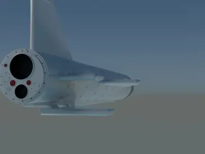 Russian KH-22 STORM Anti Ship Missile 3D print model