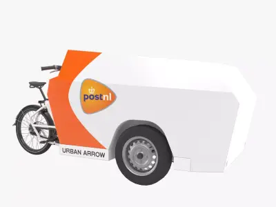 3D Urban Arrow Tender PostNL 3D model