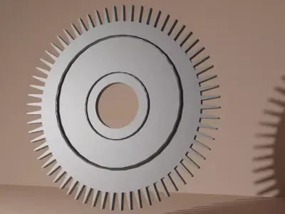 gear part 3D model get