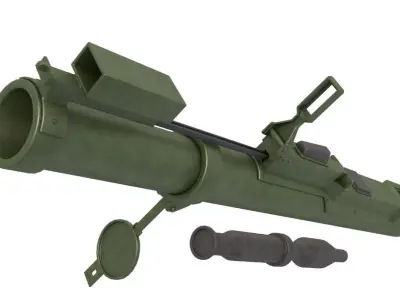 Incendiary Rocket Launcher 3D model by clayyrollershop