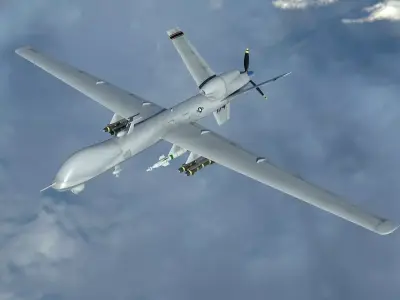 General Atomics MQ-9 Reaper 3D model 2