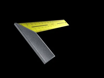 Old Miter Low-poly 3D model