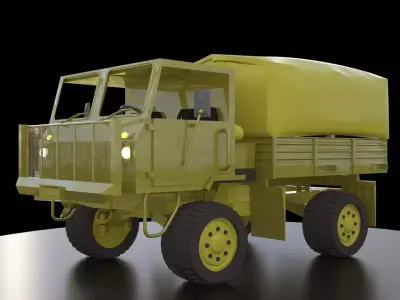 Military Truck Free 3D print model
