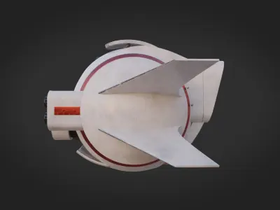 Transforming Battle-Drone 3D model
