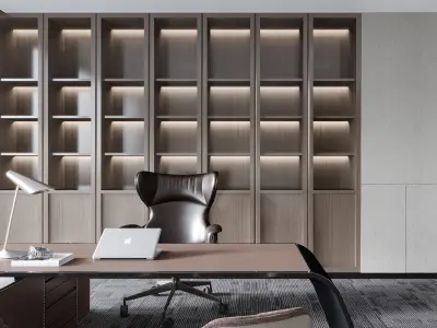  Office interior scene 58 3D model