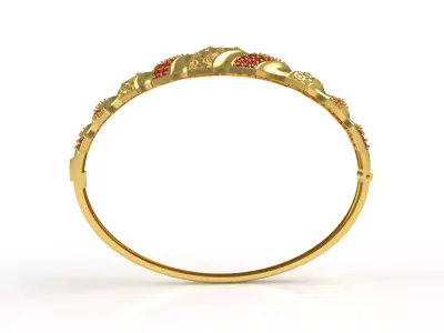 Art Deco Bracelet 44 3D print model