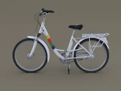 City Bicycle 3D model