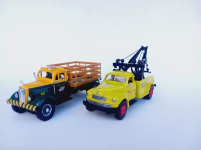 1947 Nash Haul Thrift truck cab 3D print model