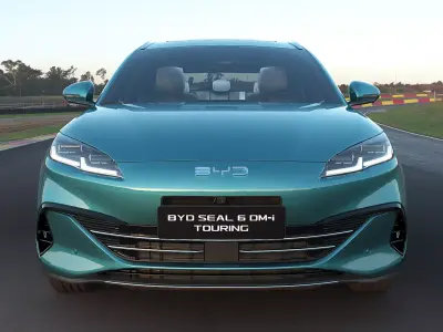 2026 BYD Seal 6 DM-i Touring Low-poly 3D model