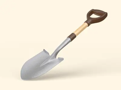 Shovel 3D model 3