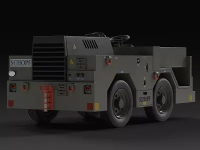 Schopf - Carrier Tractor 3D model
