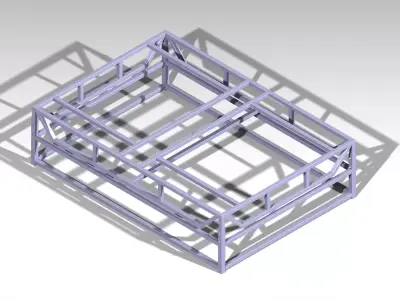 Adjustable table 3d model  Free 3D model