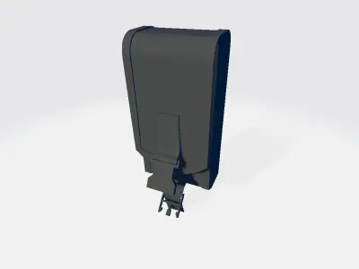 Plexus Big Right Pouche Bag Low-poly 3D model
