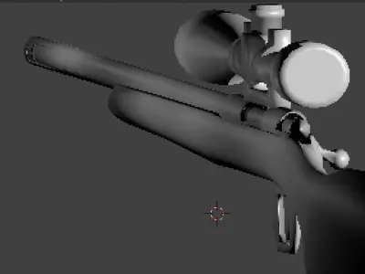 Sniper Rifel Free 3D model