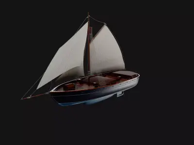 Dinghy 3D model