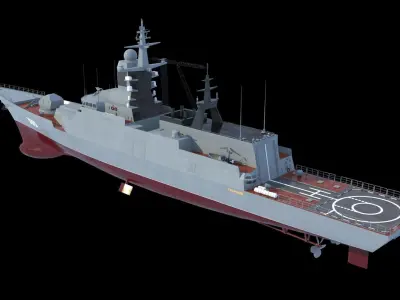 STEREGUSHCHY class corvette 20380 3D model
