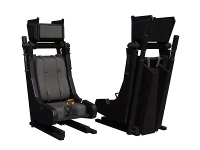 Ejection seat 3D model