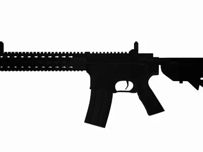 weapon pack 10 in 1  Low-poly 3D model