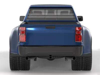 Generic Pickup Truck 01 3D model