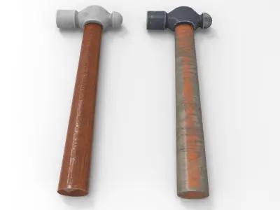Hammer Lowpoly VR Low-poly 3D model