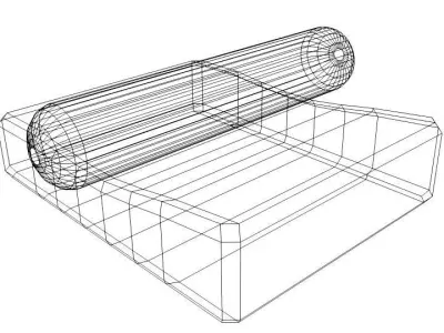 Vintage Kitchenware - Millstone 3D model