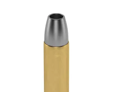 Bullet 45-70 Low-poly 3D model