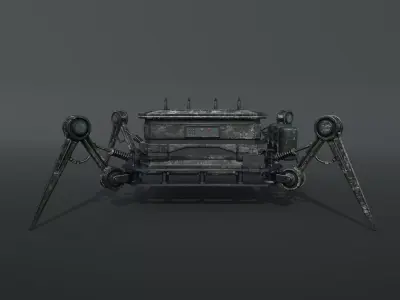 ST K6 Free low-poly 3D model